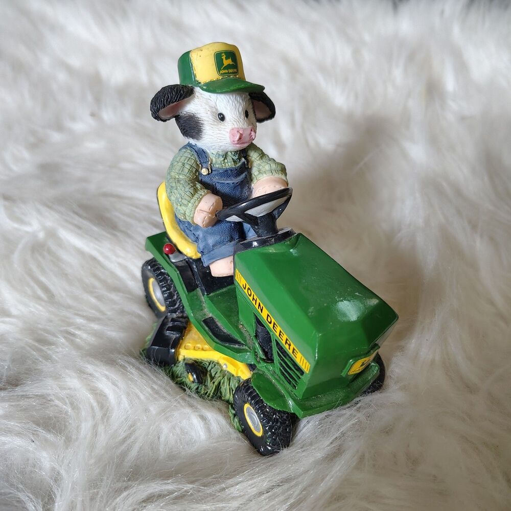 Marys Moo Moos John Deere Figure VIntage 1998 Deere To My Heart Figurine Enesco